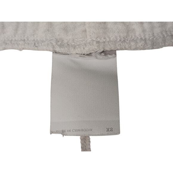 TNA Cozy Fleece Sweat Shorts XS Gray Elastic Waist Lounge Casual Athleisure - Picture 10 of 12